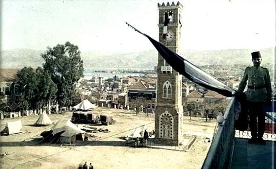 22 تشرين الثاني 1919  جنود فرنسيون في بيروت 